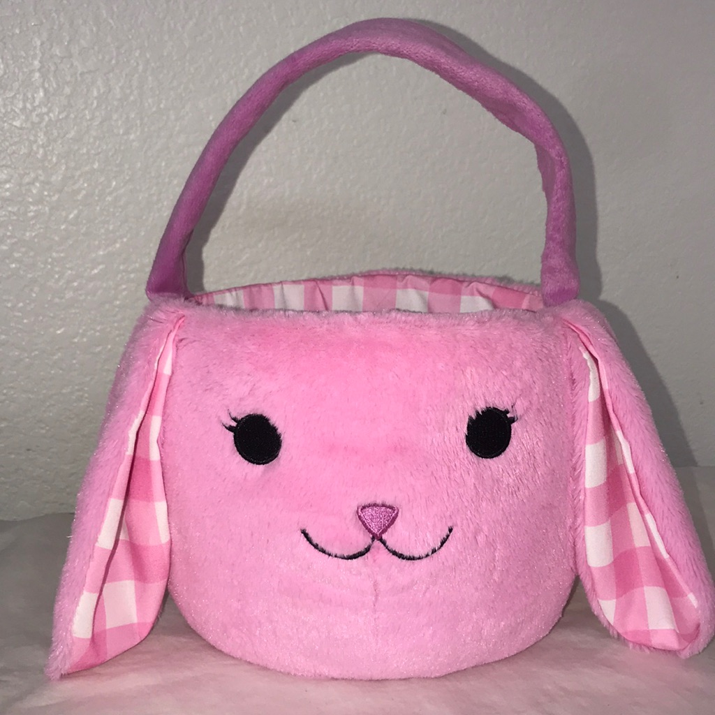 Bundle 3 For $15 Pink Easter Bunny Basket